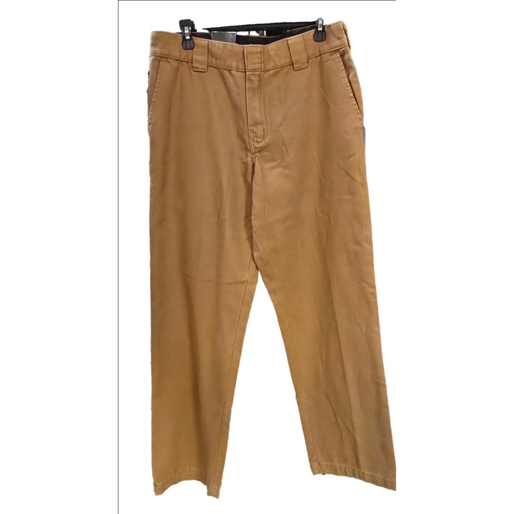 Men's Dickies Brown Flex Twill Regular Fit Chinos & Khakis Waist 33x32